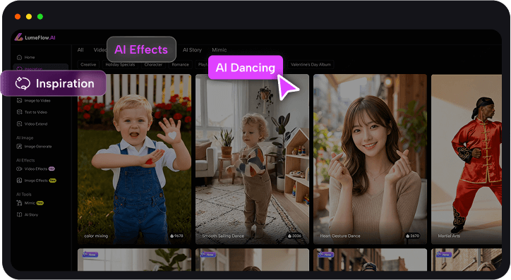 pick your ai dancing inspiration