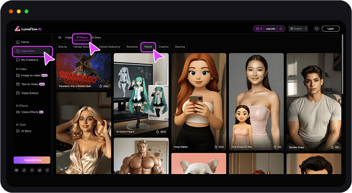 Pick Your Playful Effect