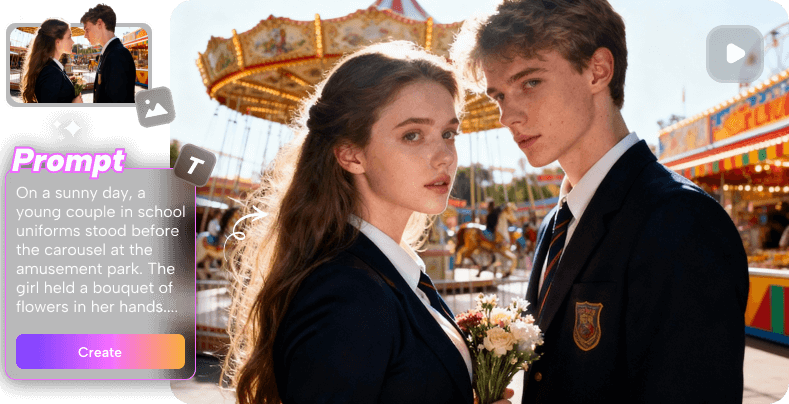 Turn Words and Photos into Love Stories