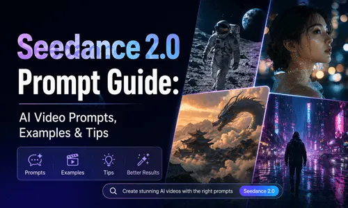 Seedance 2.0 Prompt Guide: AI Video Prompts, Examples & Tips