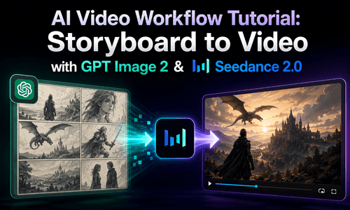 gpt image 2 to seedance 2.0 workflow