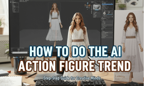 how to do the action figure trend