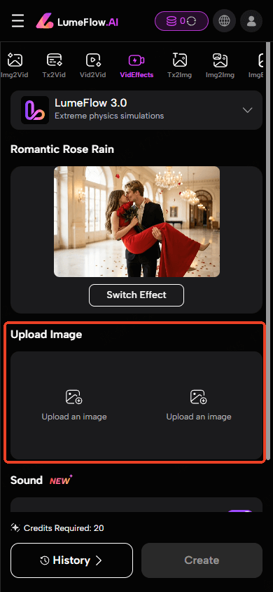 upload two photos ai kissing free