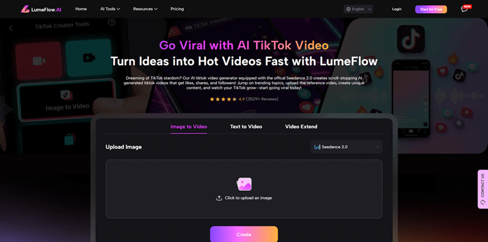 lumeflow ai tiktok video generator review