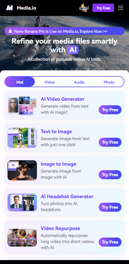 media io simple french kiss ai