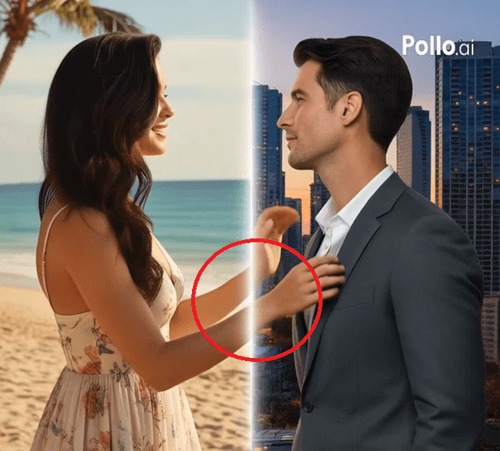 pollo ai kissing ai look