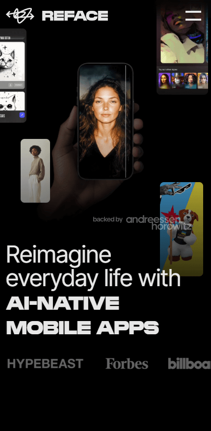 reface meme video swaps smooth