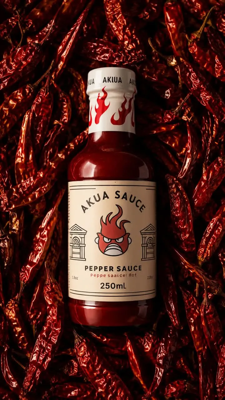 fiery sauce shot