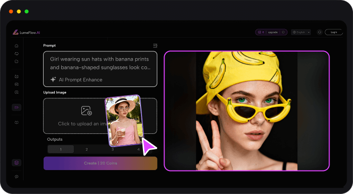 input your idea to use nano banana 2