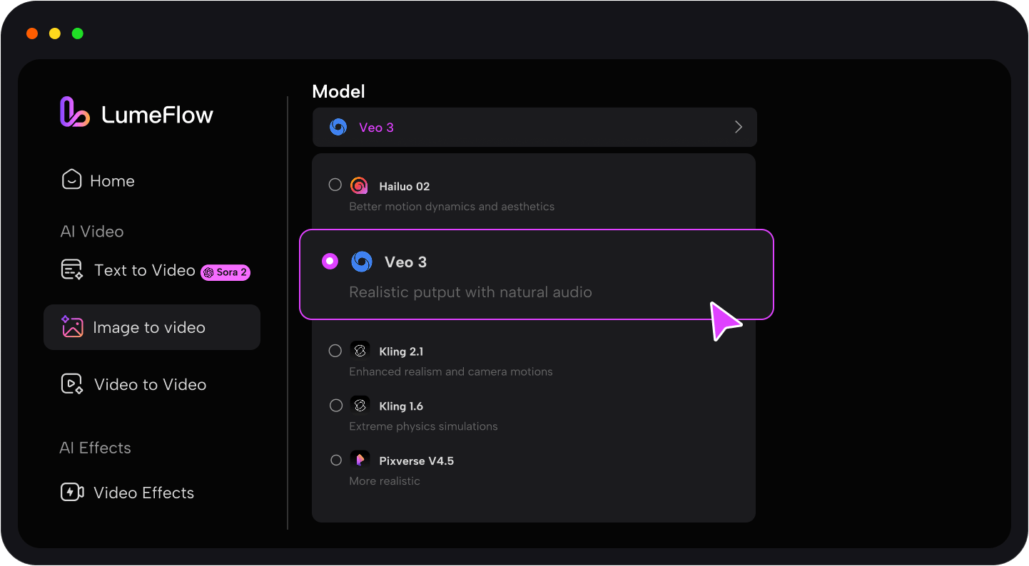 Choose Your AI Effects
