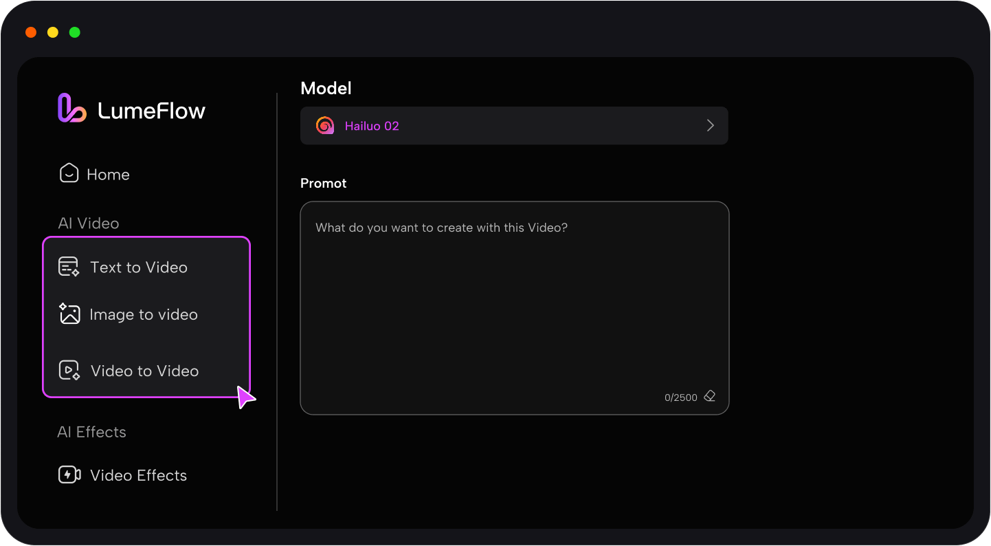 Choose Your AI Effects