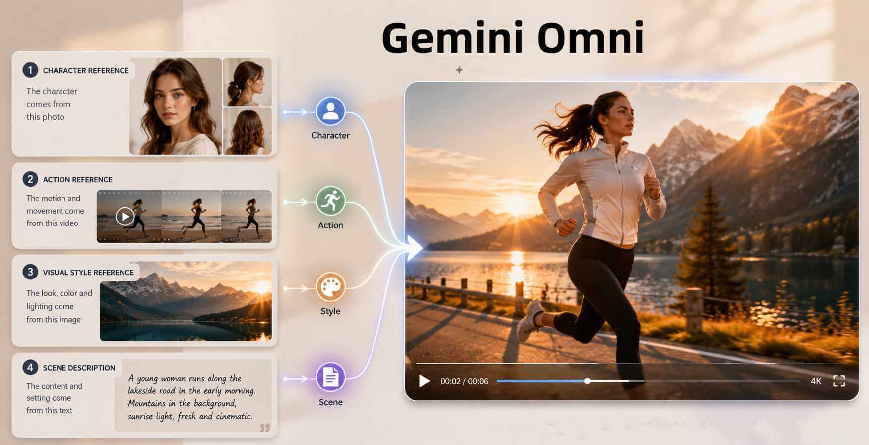 multiple input gemini omni