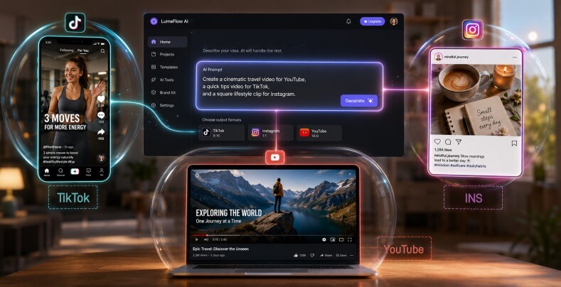 ai video editor for social media