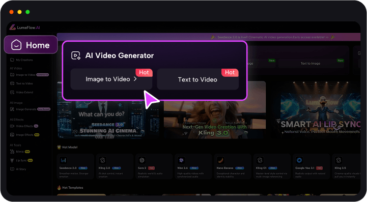 ai video edit lumeflow ai step 1