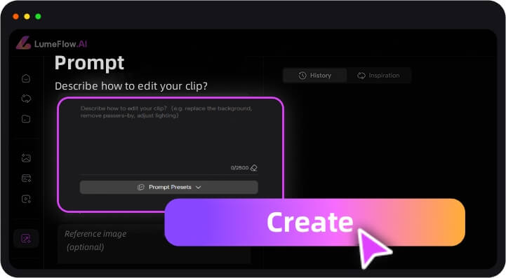 ai video edit lumeflow ai step 2