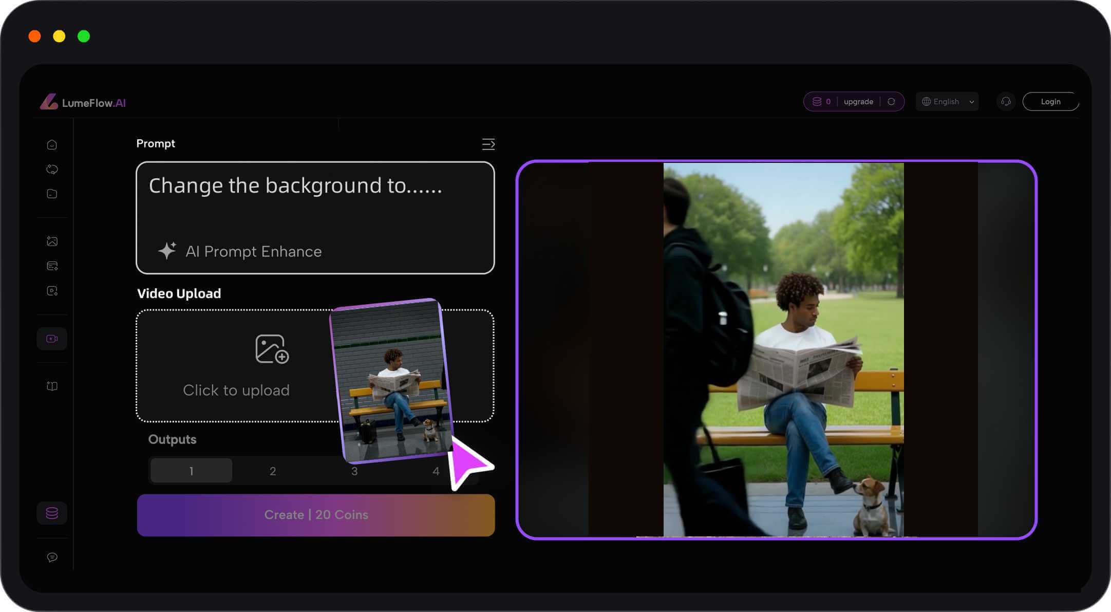 ai video edit lumeflow ai step 3