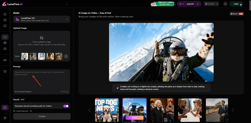 add prompt for baby ai videos