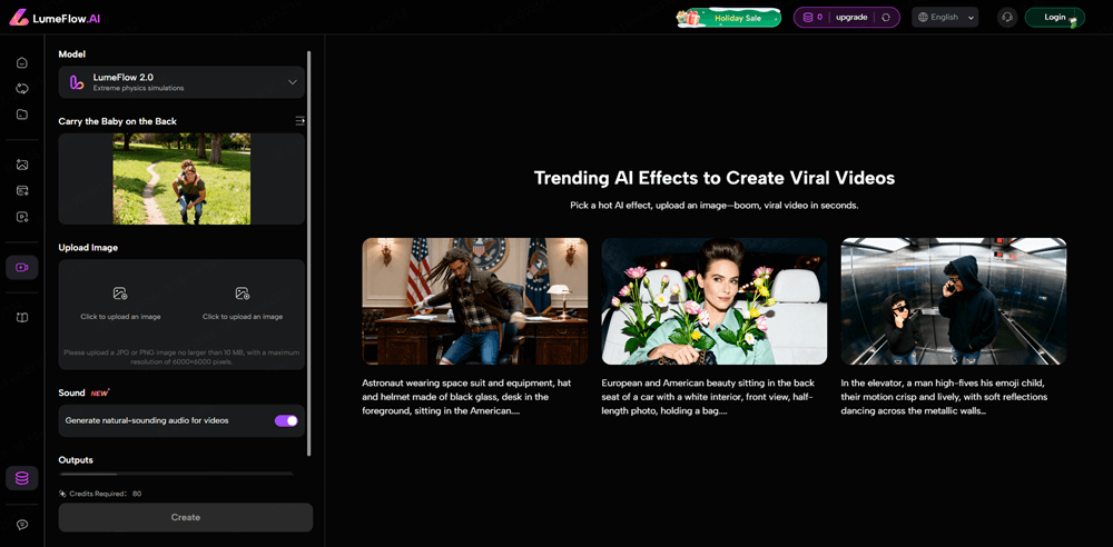 carry baby effect ai baby videos