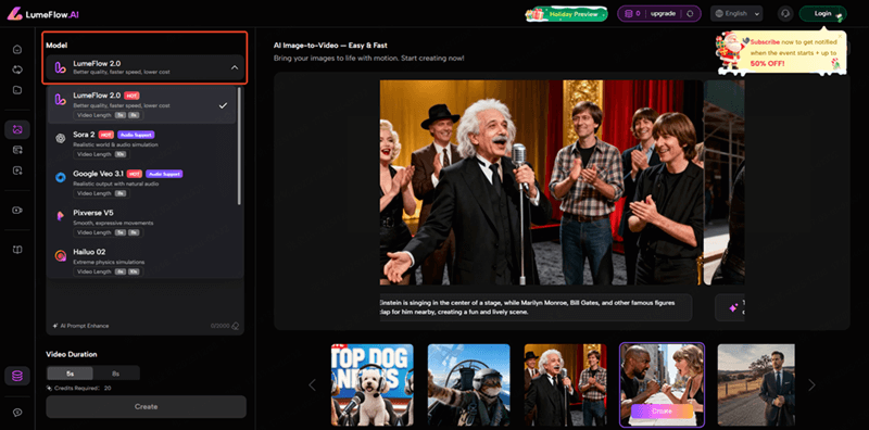 choose ai model for video creation