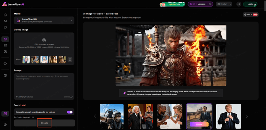 generate and download baby ai videos