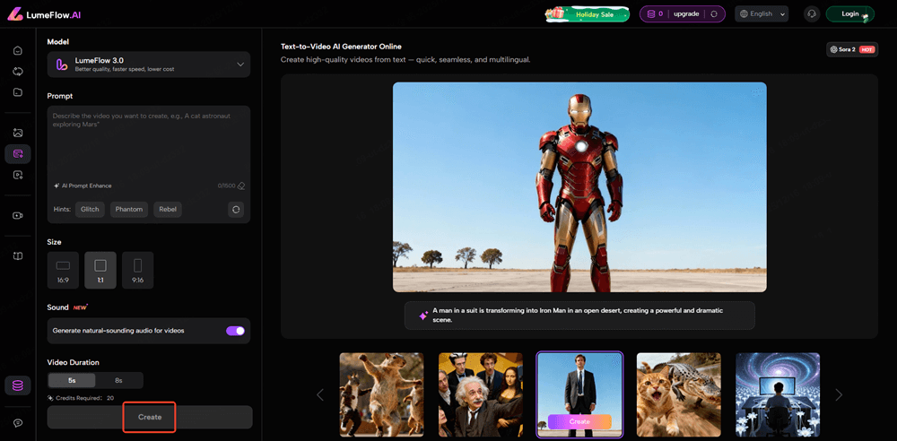 generate preview ai baby videos