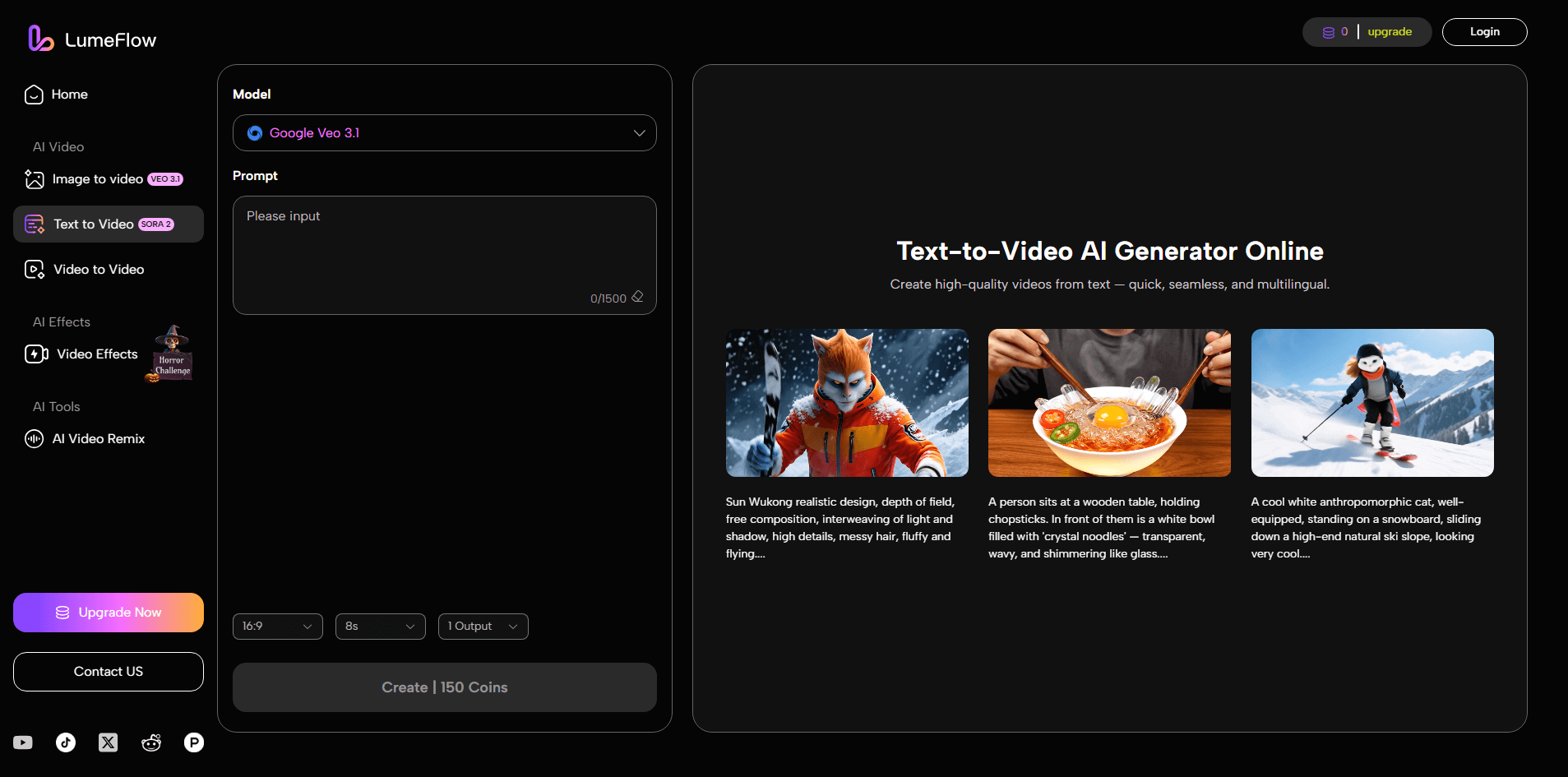 google veo 3 cinematic ai video prompt