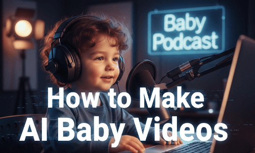how to make ai baby videos
