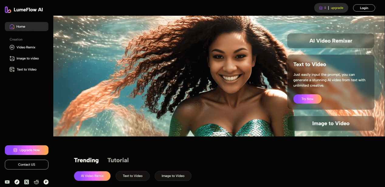 lumeflow ai dashboard anime art generator