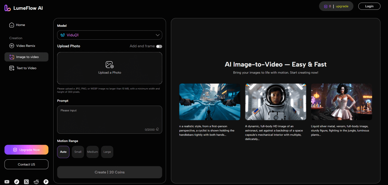 lumeflow nsfw image to video ai free