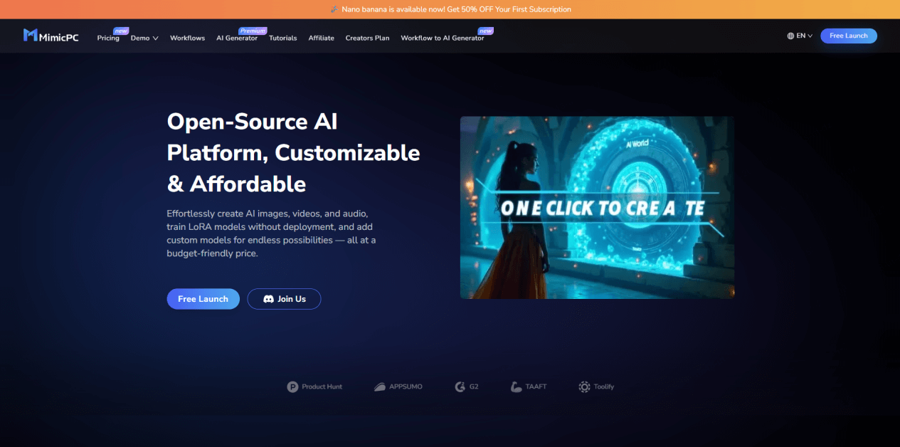 mimicpc ai nsfw video creator tool