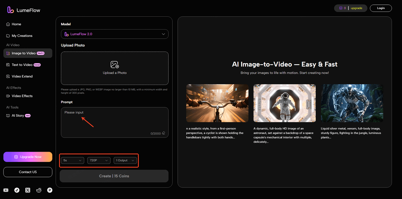 set parameters for ai sexy video