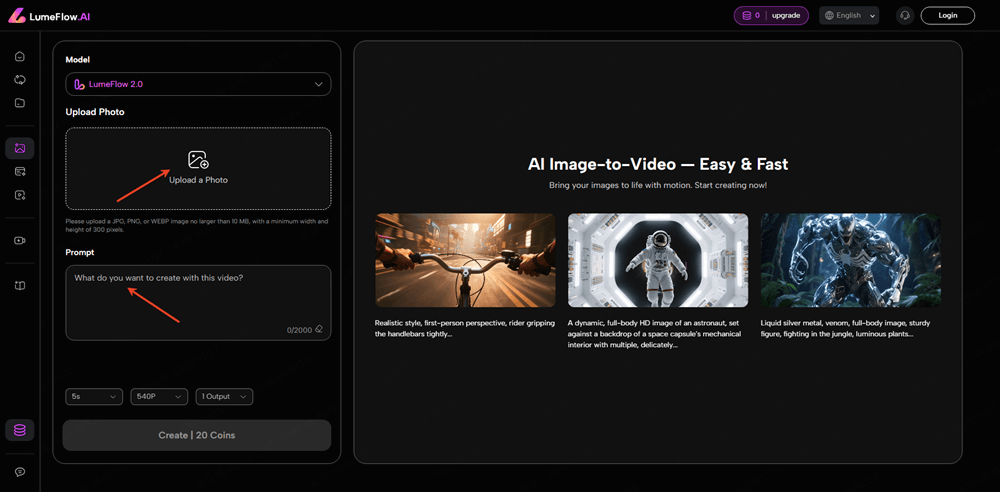 upload prompt for ai with no restrictions