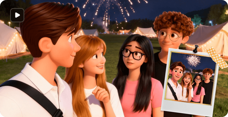 写真 ディズニー 風動画