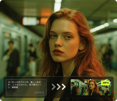 テキストから動画生成