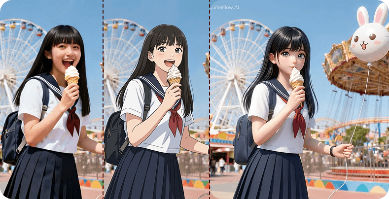 ai アニメ 美少女 作成