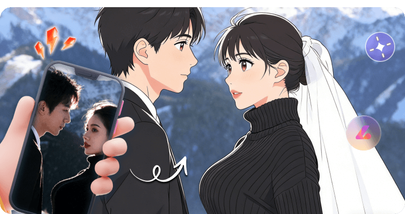 アニメ 風 加工