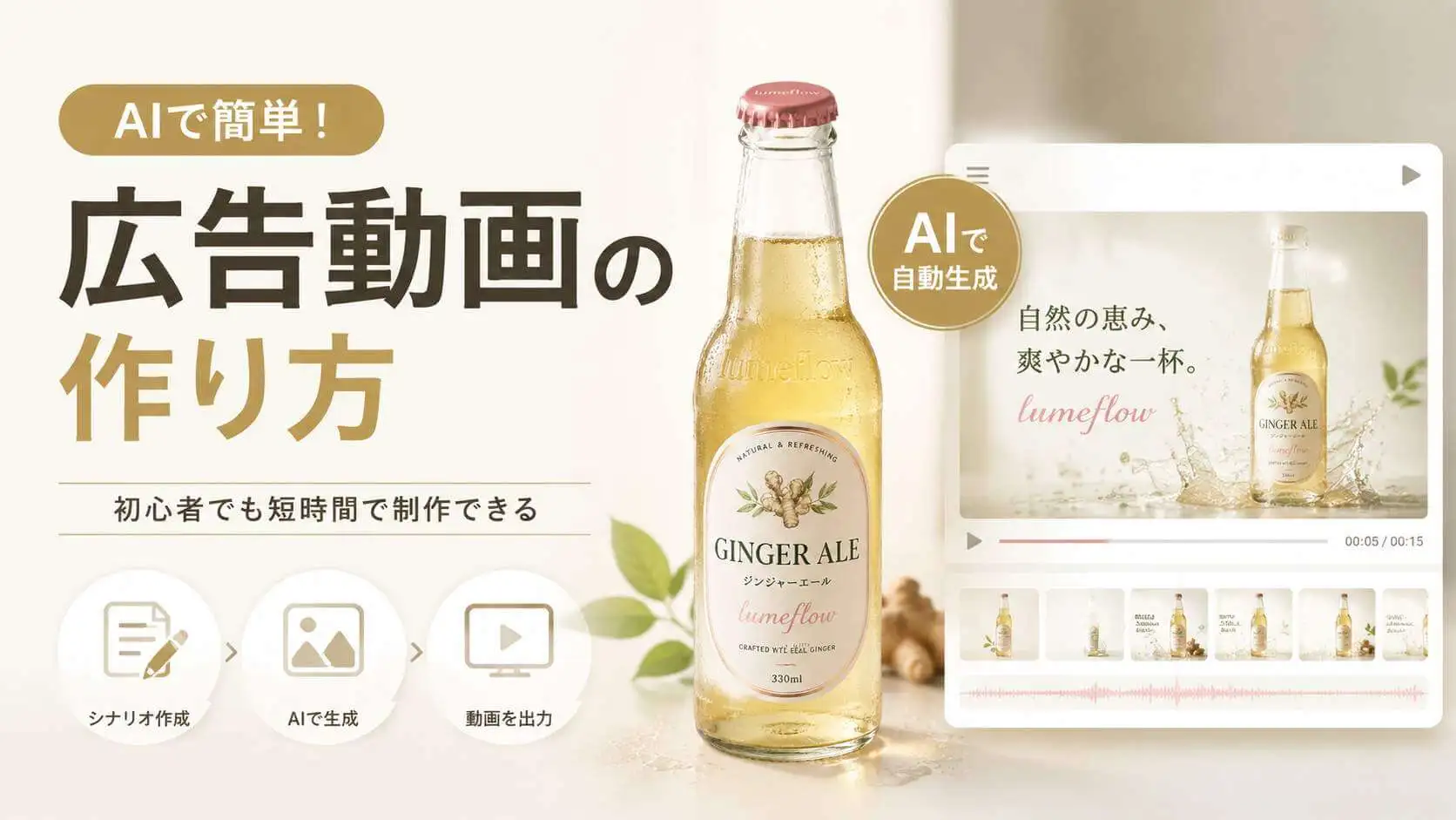 広告動画の作り方｜AIを活用して初心者でも短時間で制作する方法を解説