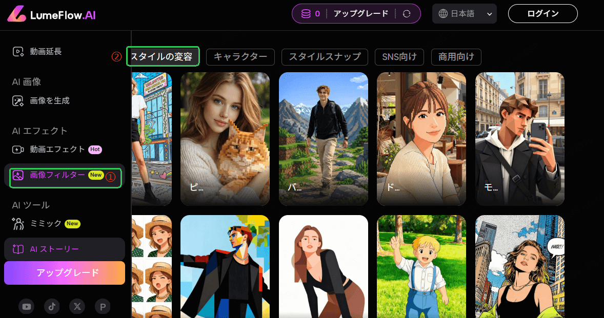 写真をドット絵にする