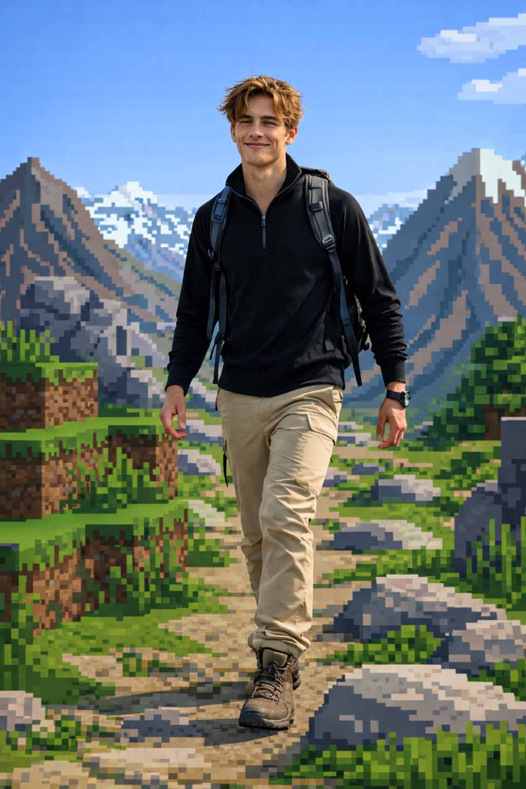 背景のみドット化