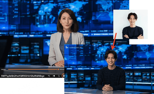 動画 顔 入れ替え pc