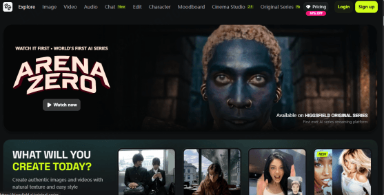 ai 動画生成 無料Higgsfield AI