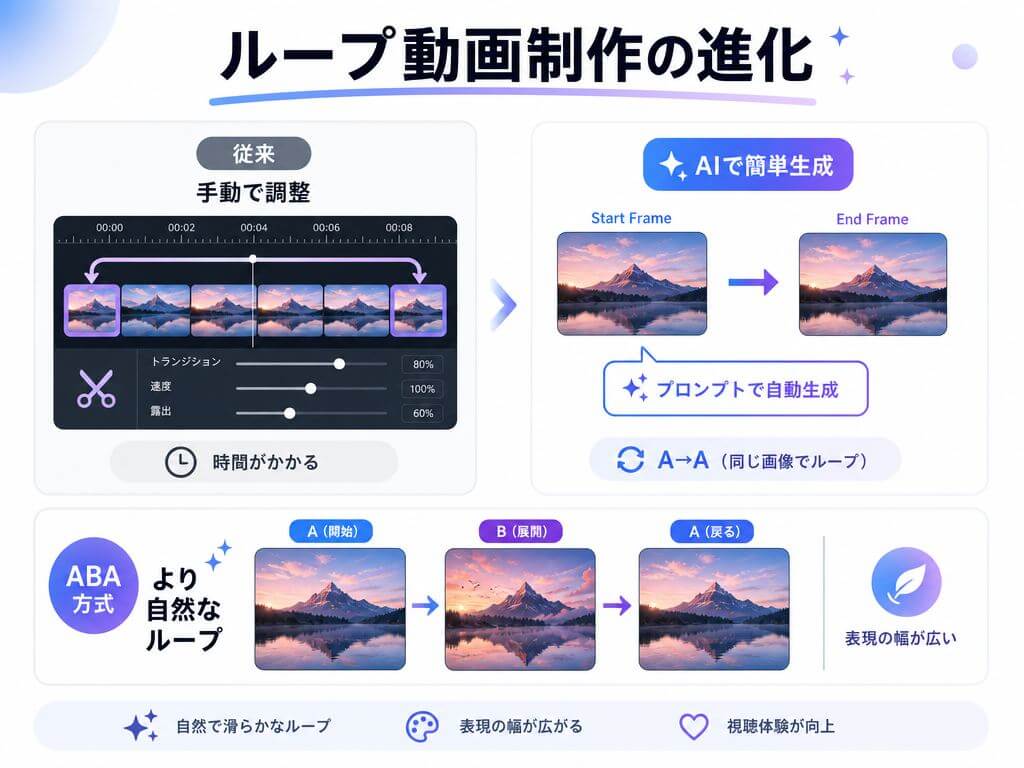 AIループ動画の仕組み