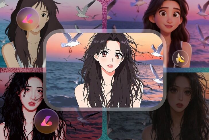 lumeflow AIイラスト生成でリアルからイラストまで自由自在