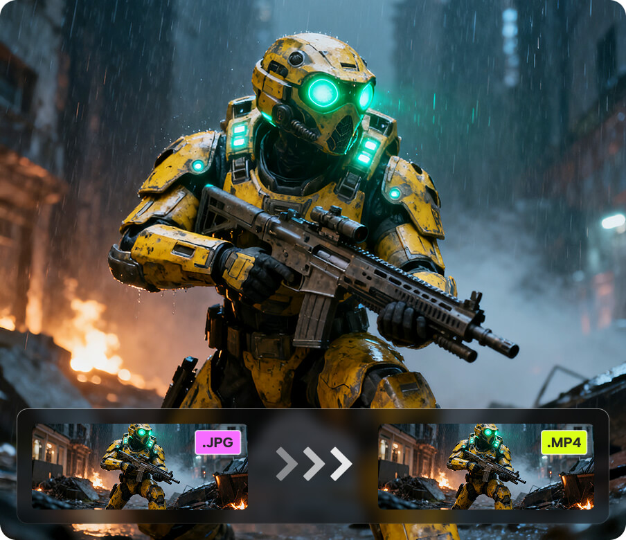 画像から動画生成