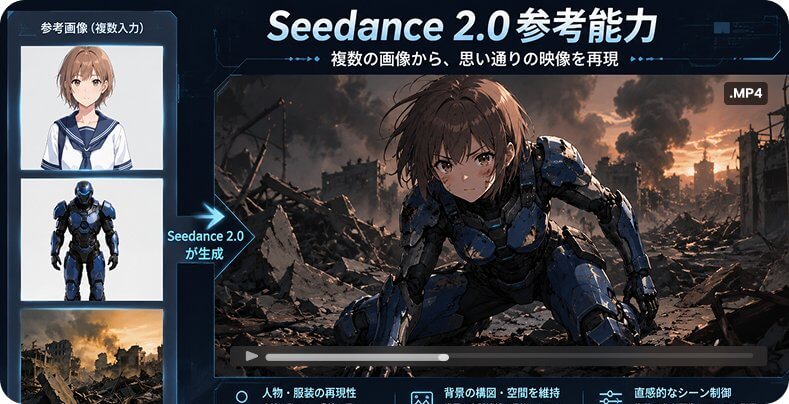 Seedance 2.0 特徴