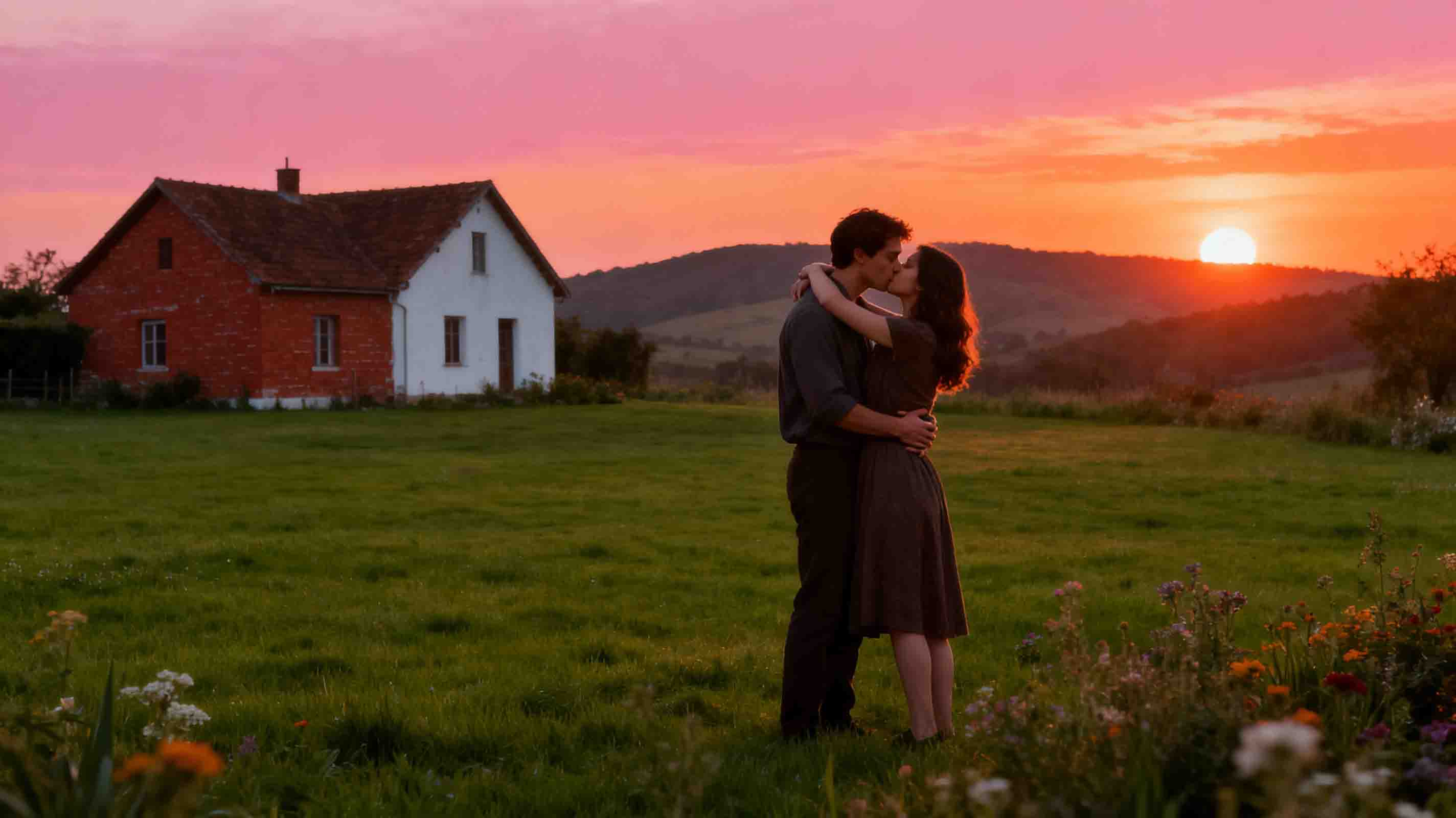 親吻動作 AI 繪圖提示詞