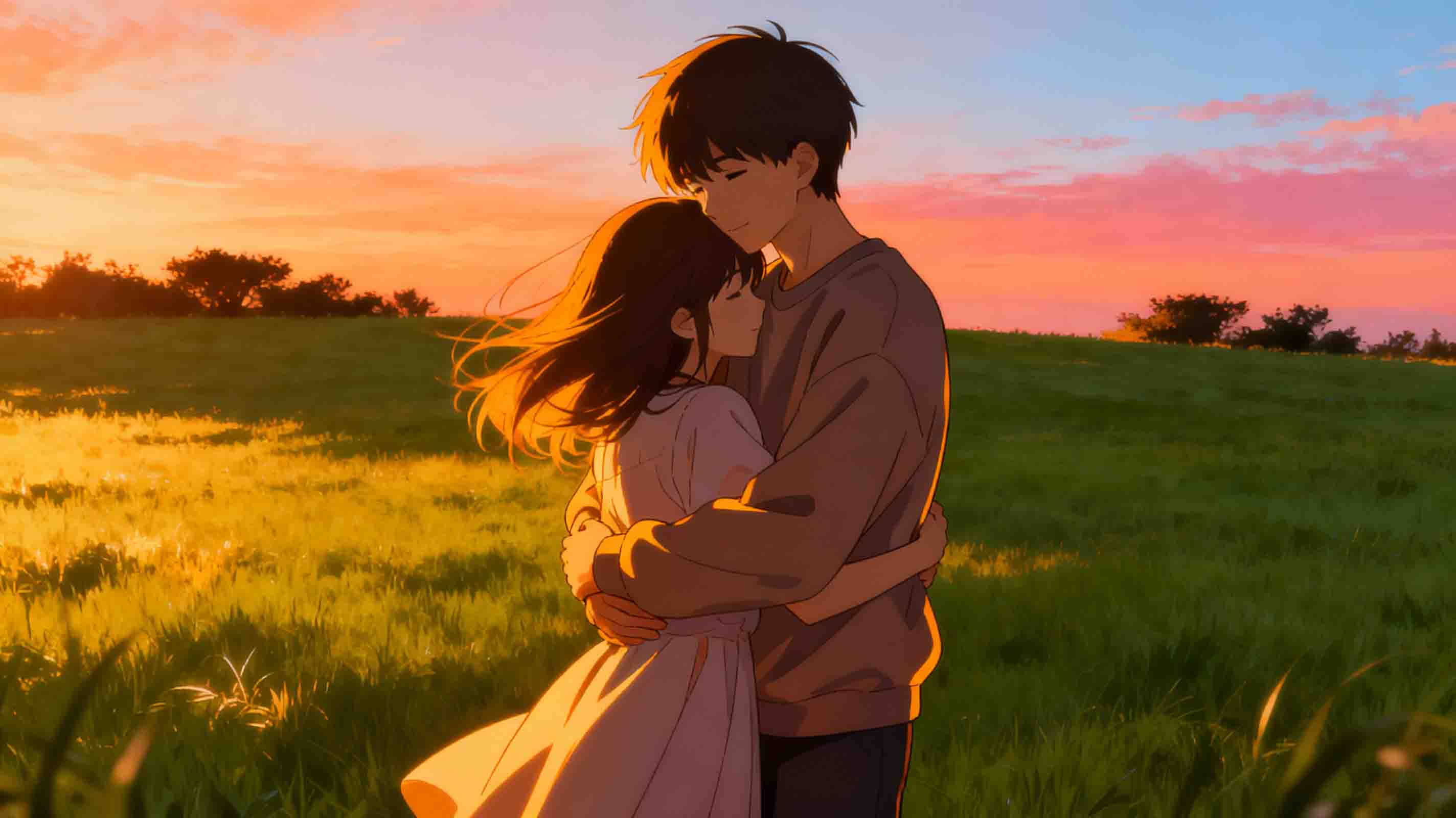 夕陽場景 AI 繪圖提示詞