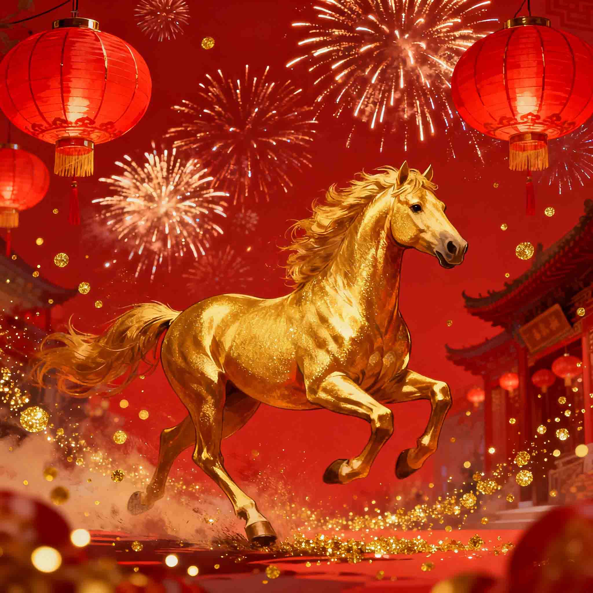 新年賀詞 馬年節慶吉祥話